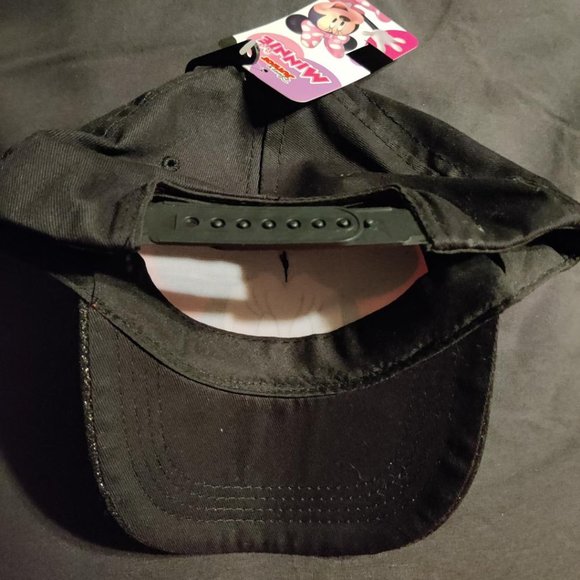 Disney Junior Girls Minnie Mouse Baseball Ball Cap NWT - Picture 2 of 3